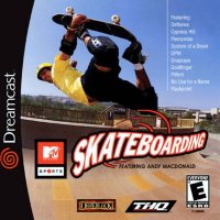 MTV Sports Skateboarding Sega Dreamcast US box art